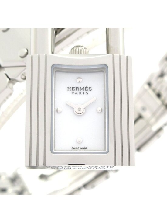 Hermes Watch Kelly SS White main image 9